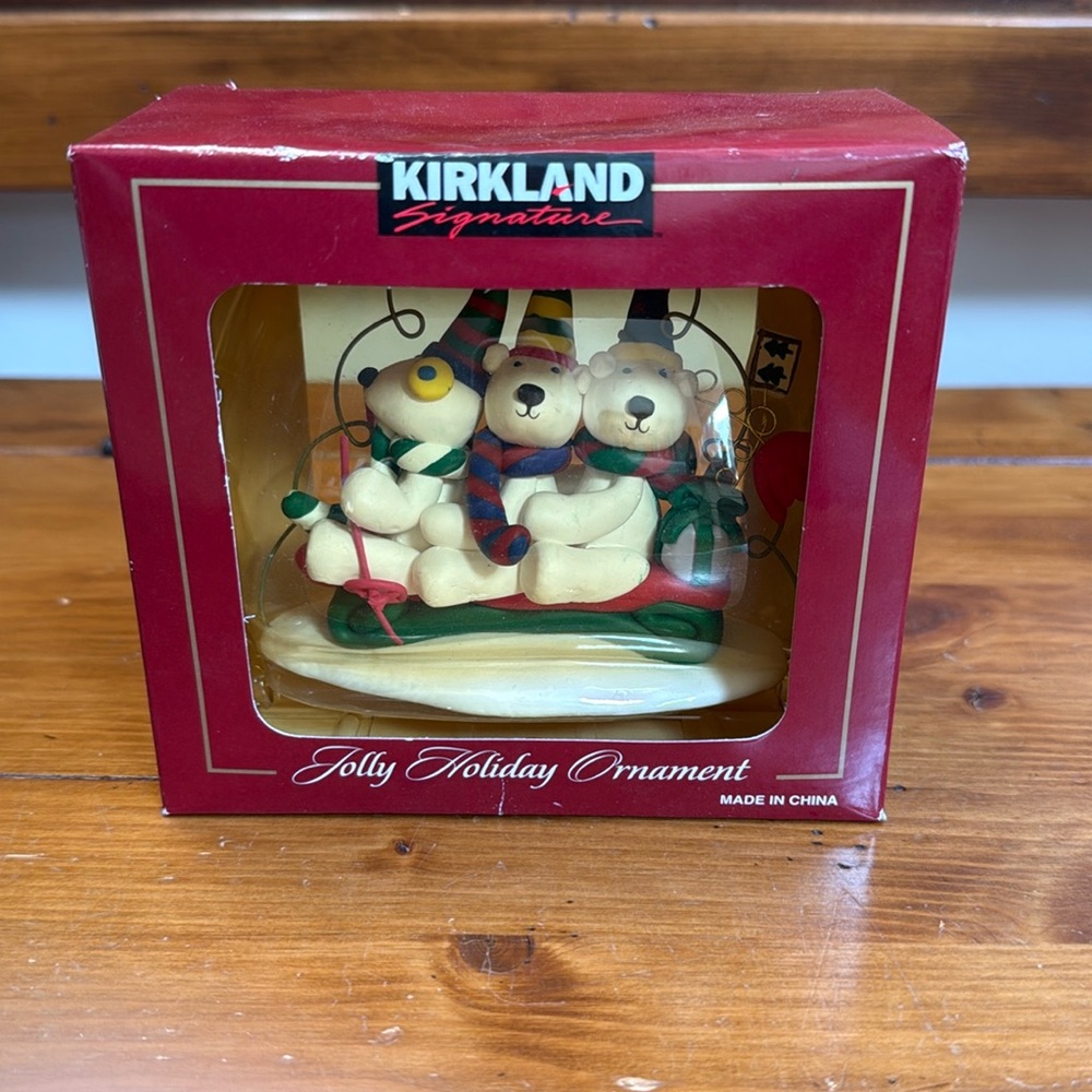 NEW Vintage Kirkland Signature Collectible Ornament